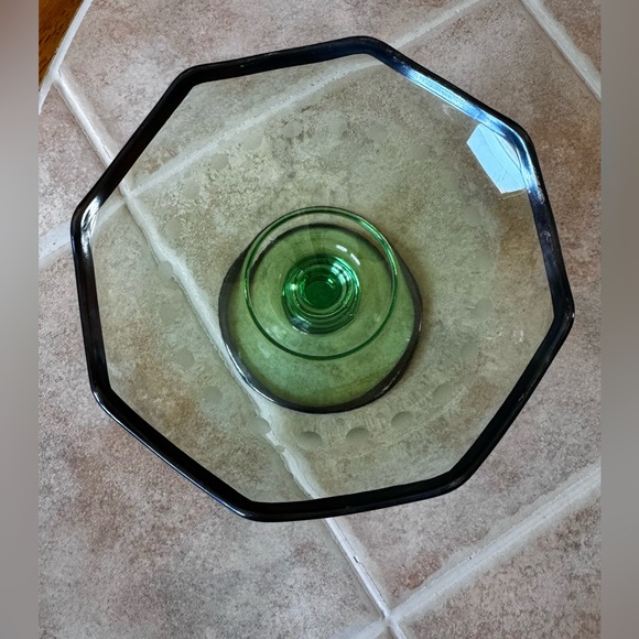 Vintage Green Depression Glass Compote Dish✨ - Picture 10 of 13